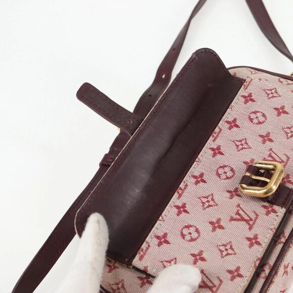 LOUIS VUITTON Monogram Mini Juliet MM Shoulder Bag Red M92219 LV Auth 129611 - Picture 14 of 16